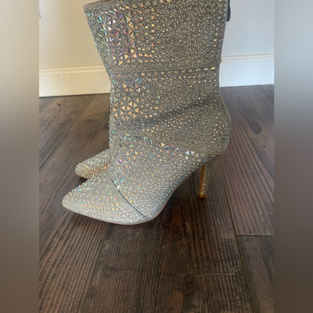 Rhinestone Heels